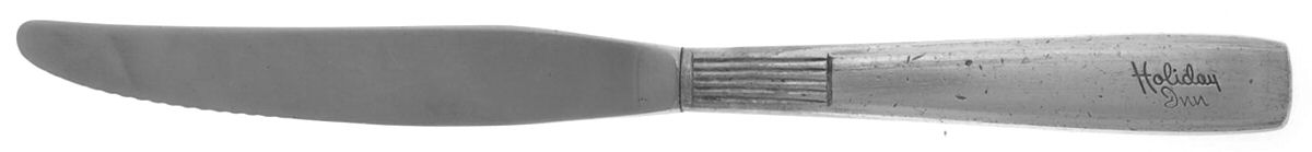 Hotel Two (Silverplate) Modern Hollow Knife by Oneida Silver-1