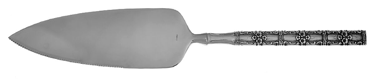 Houston (Stainless) Pie Server with Serrated Stainless Blade HC by Oneida Silver-1