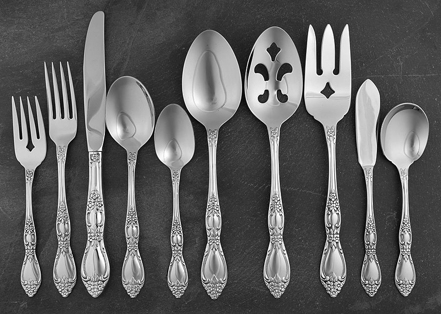 Huntington (Stainless) 45 Piece Starter Set by Oneida Silver-1