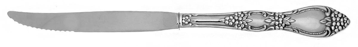 Huntington (Stainless) Individual Steak Knife Hollow Handle by Oneida Silver-1