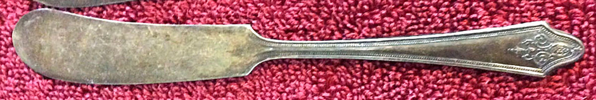 Imperial (Silverplate), 1928 Flat Handle Butter Spreader by Oneida Silver-1
