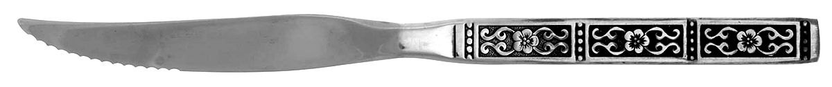 Isabella (Stainless) Individual Steak Knife Hollow Handle by Oneida Silver-1