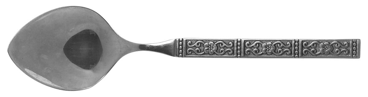 Isabella (Stainless) Sugar Spoon by Oneida Silver-1