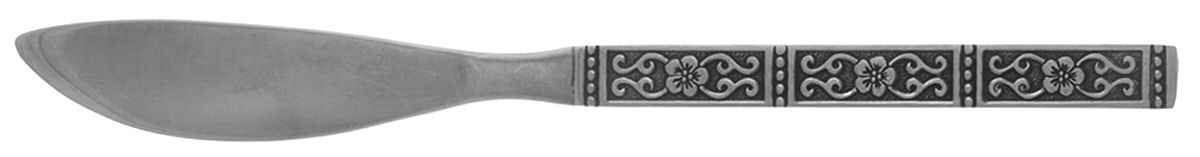 Isabella (Stainless) Flat Handle Butter Spreader by Oneida Silver-1