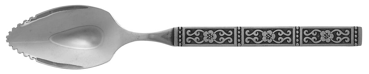 Isabella (Stainless) Fruit/Orange Spoon by Oneida Silver-1