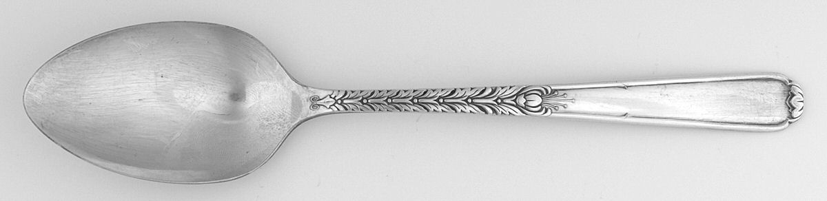 Janet (Silverplate, 1936) Tablespoon (Serving Spoon) by Oneida Silver-1