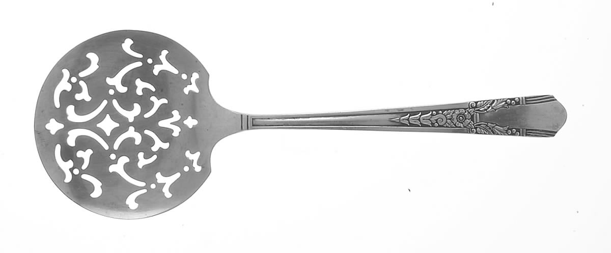 Jasmine (Silverplate, 1939) Tomato Server, Solid Piece by Oneida Silver-1