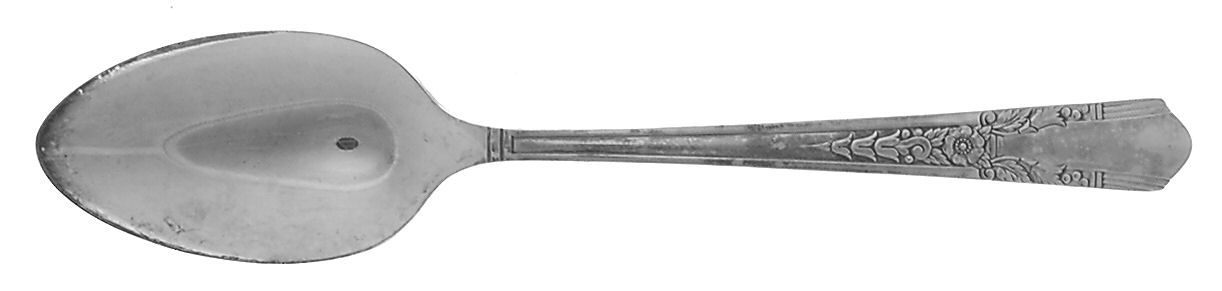 Jasmine (Silverplate, 1939) Tablespoon (Serving Spoon) by Oneida Silver-1