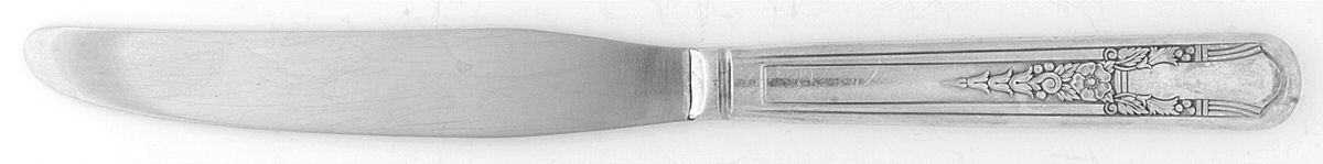 Jasmine (Silverplate, 1939) Modern Solid Knife by Oneida Silver-1