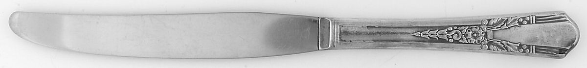 Jasmine (Silverplate, 1939) Modern Hollow Knife-Pinched Handle by Oneida Silver-1