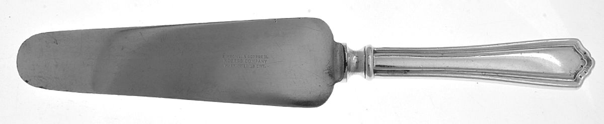 Jefferson (Silverplate, 1913) Pie Server with Silverplate Blade by Oneida Silver-1