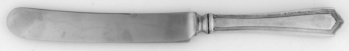 Jefferson (Silverplate, 1913) Old French Hollow Knife with Bolster by Oneida Silver-1