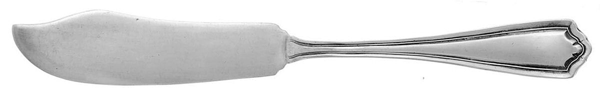 Jefferson (Silverplate, 1913) Flat Handle Master Butter Knife by Oneida Silver-1