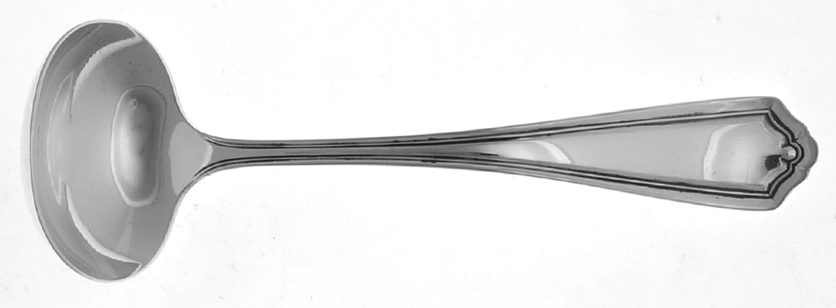 Jefferson (Silverplate, 1913) Solid Piece Cream Ladle by Oneida Silver-1