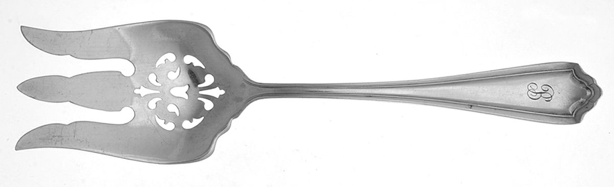 Jefferson (Silverplate, 1913) Solid Salad Serving Fork by Oneida Silver-1