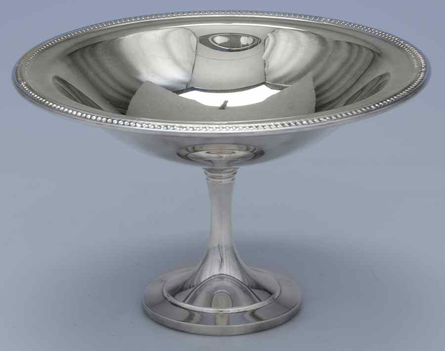 Jefferson (Silverplate, Hollowware) Round Compote (Height X Width) by Oneida Silver-1