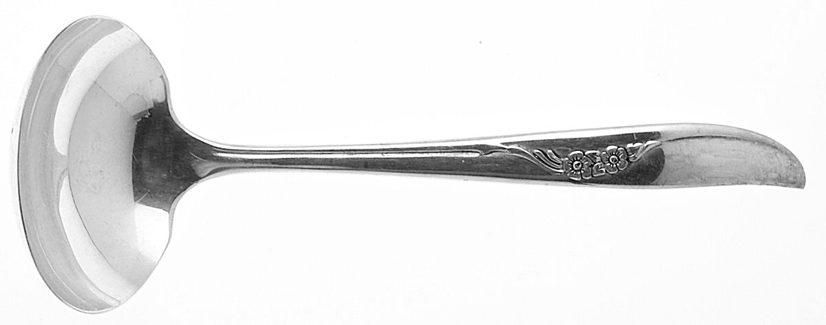 Jennifer-Ada (Silverplate, 1959) Solid Gravy Ladle by Oneida Silver-1