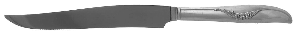 Jennifer-Ada (Silverplate, 1959) Small Steak Carving Knife with Stainless Blade by Oneida Silver-1