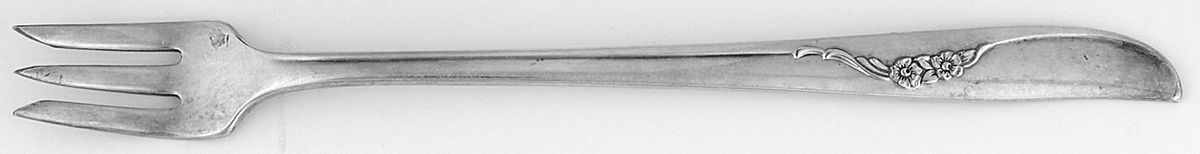 Jennifer-Ada (Silverplate, 1959) Cocktail/Seafood Fork by Oneida Silver-1