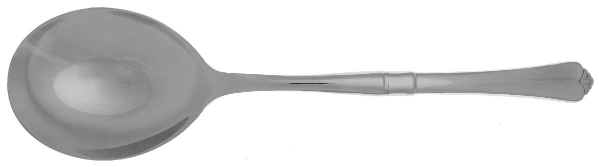 Juilliard (Stainless) Casserole Spoon with Smooth Stainless Bowl HC by Oneida Silver-1