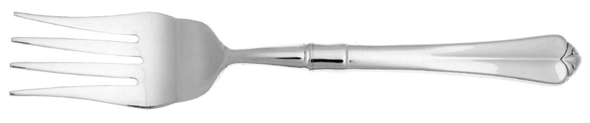Juilliard (Stainless) Cold Meat Fork Large, Stainless Tines HC by Oneida Silver-1