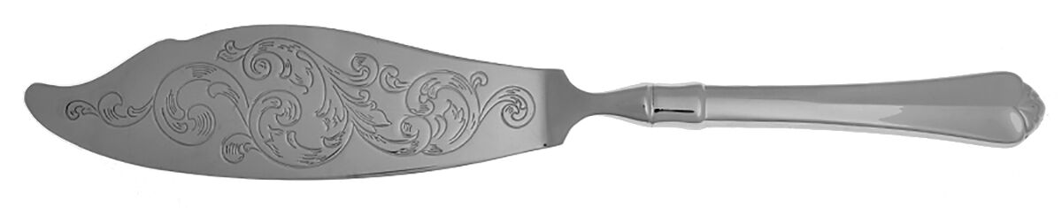 Juilliard (Stainless) Fish Serving Knife with Stainless Blade HC by Oneida Silver-1