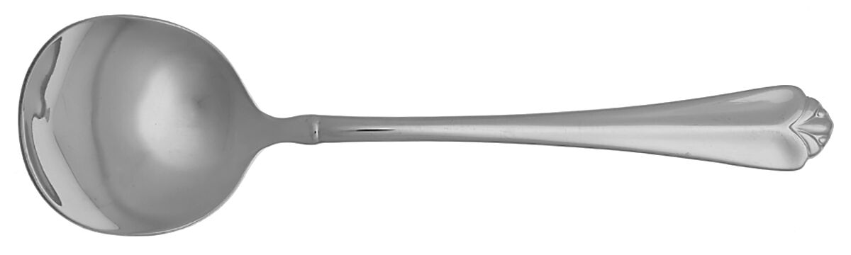 Juilliard (Stainless) Round Bowl Soup Spoon (Cream Soup) HC by Oneida Silver-1