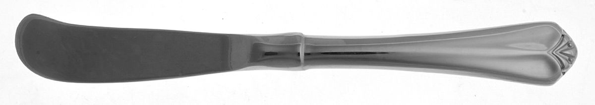Juilliard (Stainless) Solid Handle Paddle Butter Spreader by Oneida Silver-1