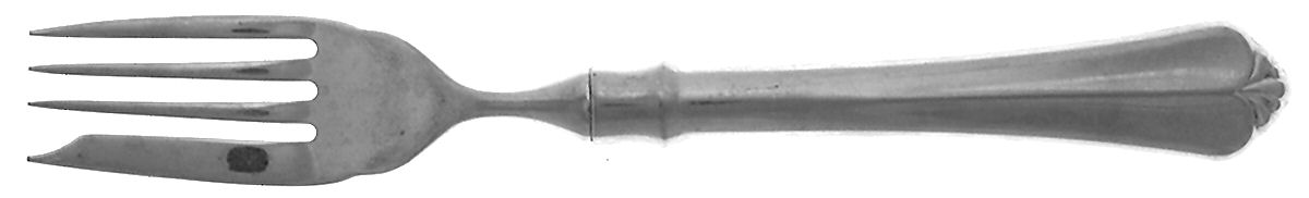 Juilliard (Stainless) Individual Hollow Fish Fork, Stainless Tines by Oneida Silver-1