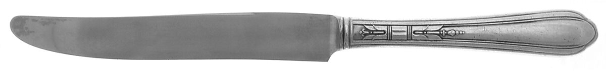June-Nursery (Silverplate, 1932, No Monograms) New French Hollow Knife by Oneida Silver-1