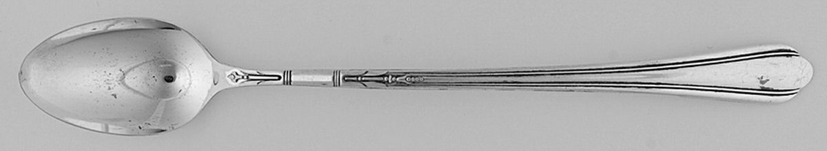 June-Nursery (Silverplate, 1932, No Monograms) Iced Tea Spoon by Oneida Silver-1