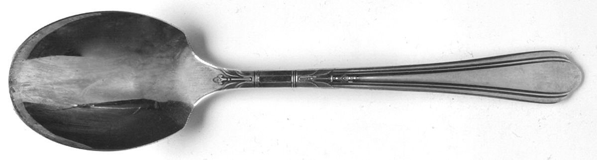 June-Nursery (Silverplate, 1932, No Monograms) Sugar Spoon by Oneida Silver-1