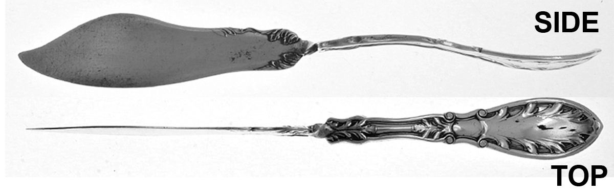Justice (Silverplate, 1916) Flat Handle Master Butter Knife by Oneida Silver-1