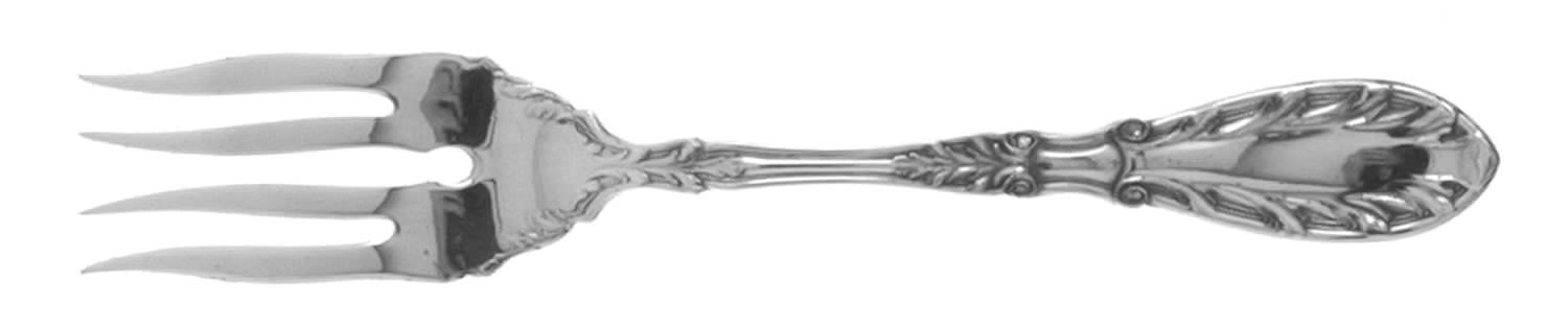 Justice (Silverplate, 1916) Individual Salad Fork by Oneida Silver-1