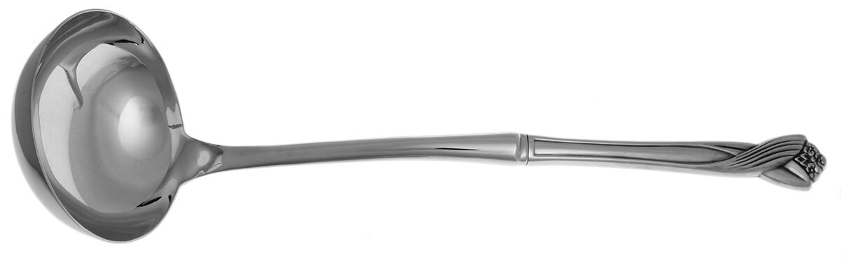 Katrina (Stainless) Soup Ladle with Stainless Bowl HC by Oneida Silver-1