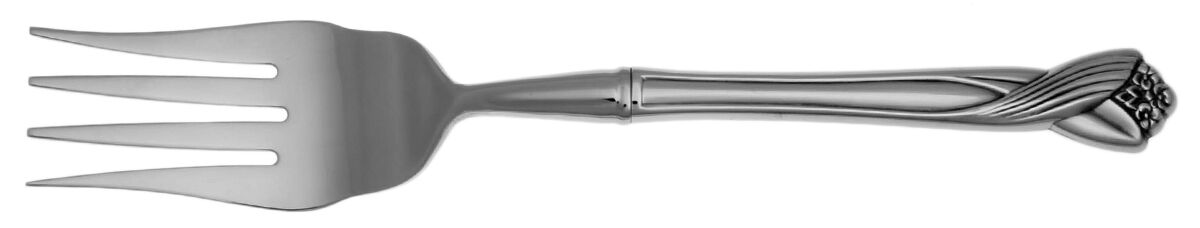 Katrina (Stainless) Cold Meat Fork Large, Stainless Tines HC by Oneida Silver-1