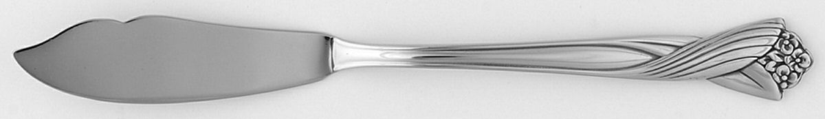 Katrina (Stainless) Flat Handle Master Butter Knife by Oneida Silver-1