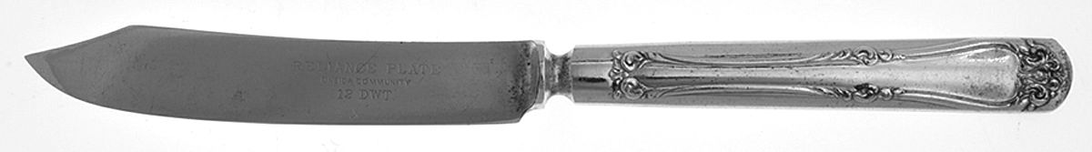 Kenwood (Silverplate, 1907) Individual Solid Fruit Knife by Oneida Silver-1