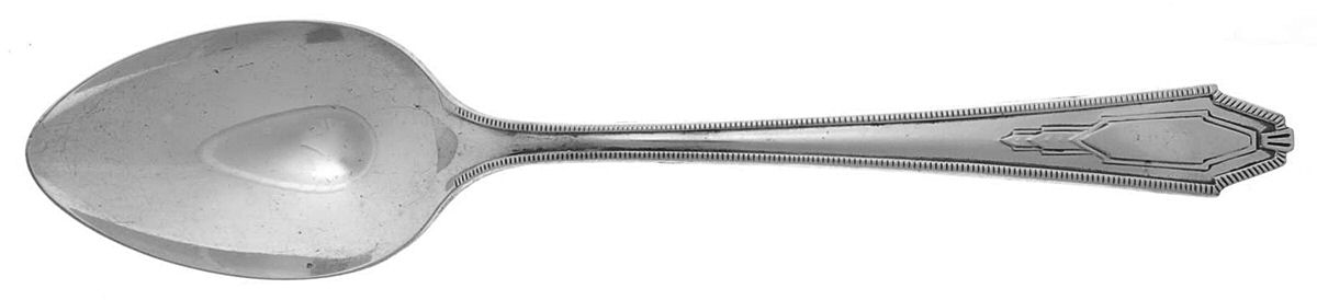 Keswick (Silverplate, 1931, No Monograms) Place/Oval Soup Spoon by Oneida Silver-1