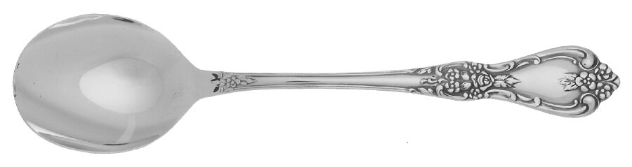Kennett Square (Stainless) Round Bowl Soup Spoon (Cream Soup) HC by Oneida Silver-1