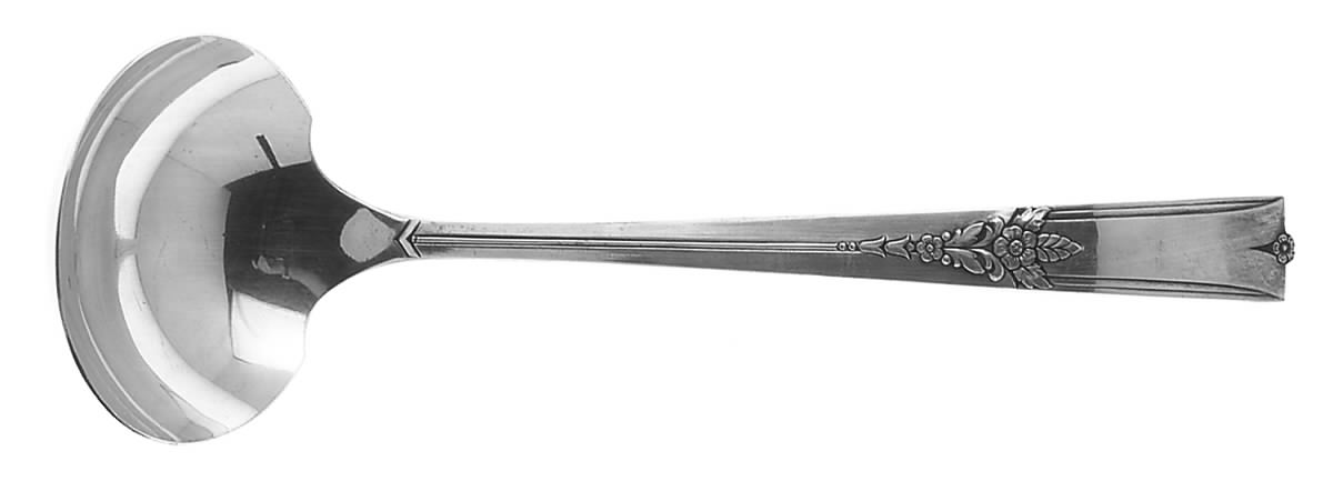 King Arthur (Silverplate, 1941) Solid Gravy Ladle by Oneida Silver-1