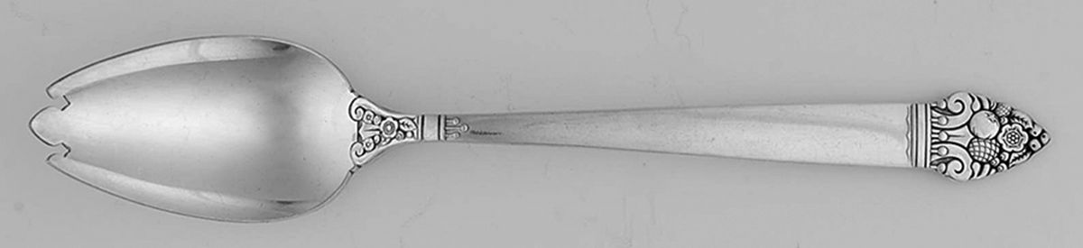 King Cedric (Silverplate, 1933, No Monogram) Ice Cream Fork by Oneida Silver-1