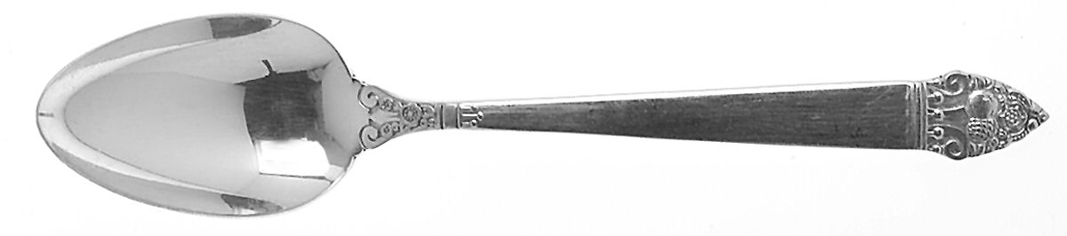 King Cedric (Silverplate, 1933, No Monogram) Demitasse Spoon by Oneida Silver-1