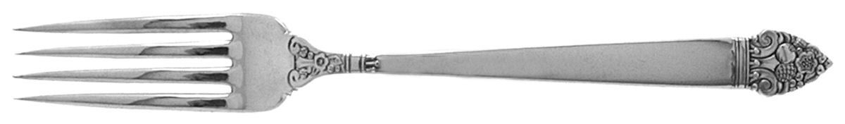 King Cedric (Silverplate, 1933, No Monogram) Fork by Oneida Silver-1