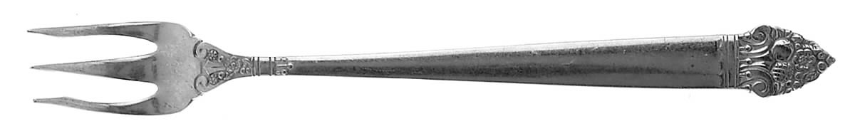 King Cedric (Sterling, 1949) Cocktail/Seafood Fork by Oneida Silver-1