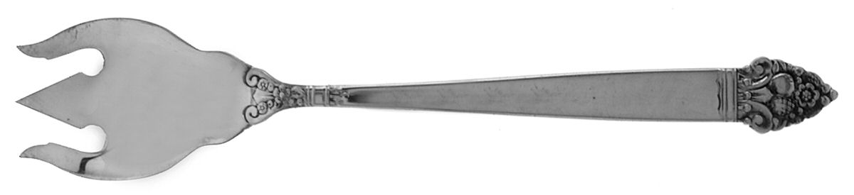 King Cedric (Sterling, 1949) Ice Cream Fork HC by Oneida Silver-1