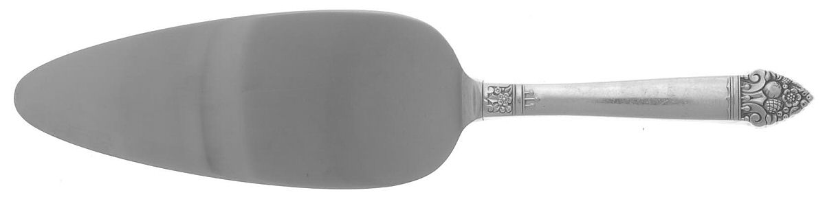 King Cedric (Sterling, 1949) Pie Server with Stainless Blade by Oneida Silver-1