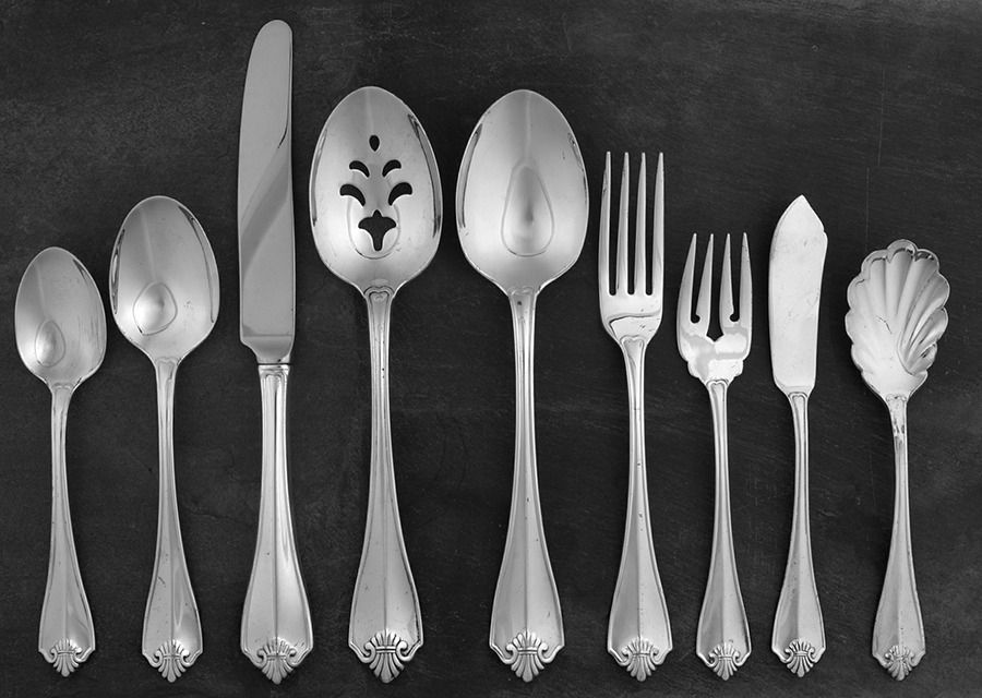 King James (Silverplate, 1985) 45 Piece Starter Set by Oneida Silver-1
