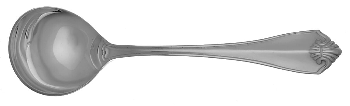 King James (Silverplate, 1985) Spoon-Soup/Round Bowl (G) HC by Oneida Silver-1