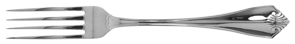 King James (Silverplate, 1985) Fork by Oneida Silver-1